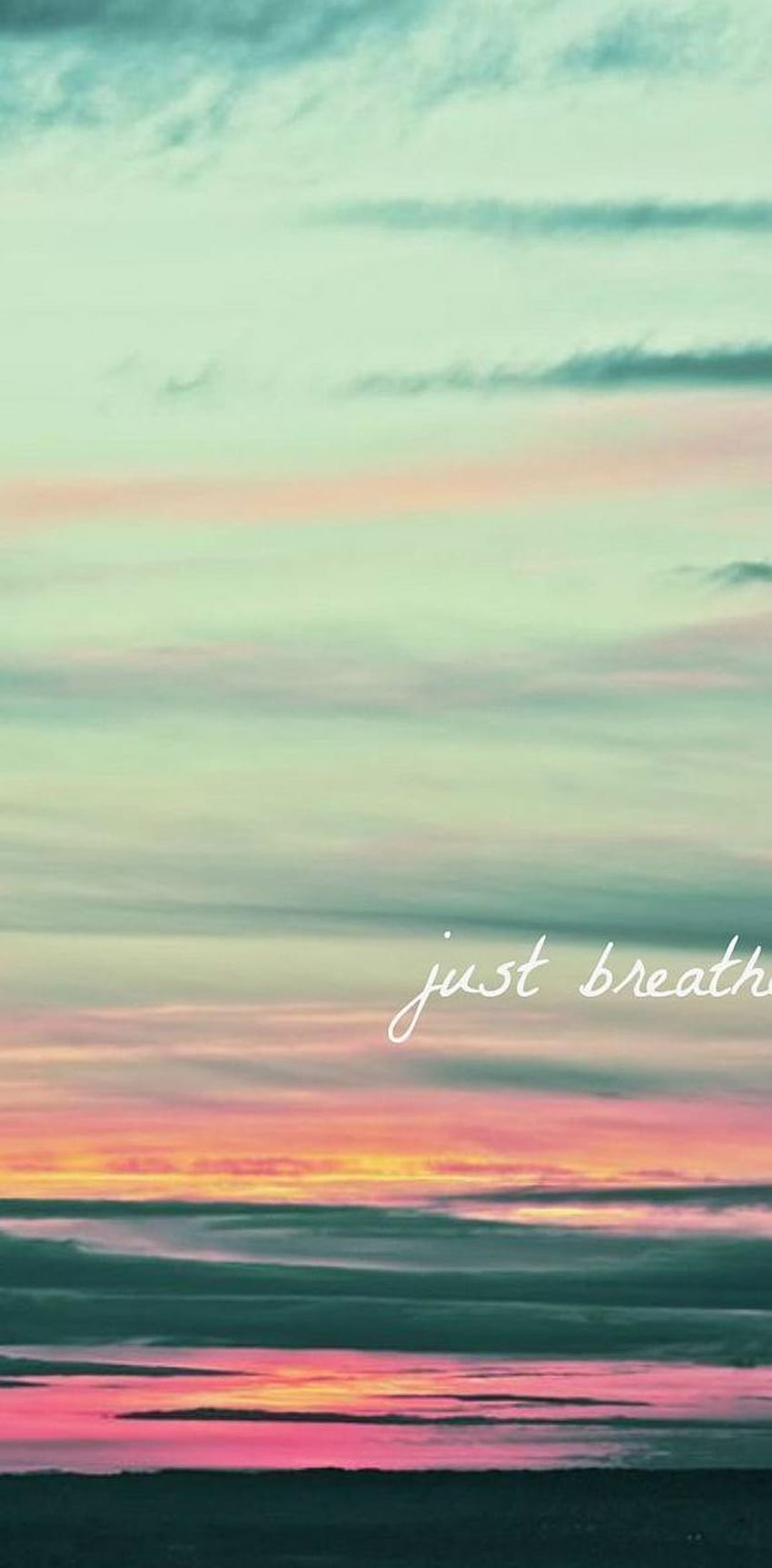 Just Breathe oleh K_a_r_m_a_ - di ZEDGEâ, Breathe Phone wallpaper ponsel HD